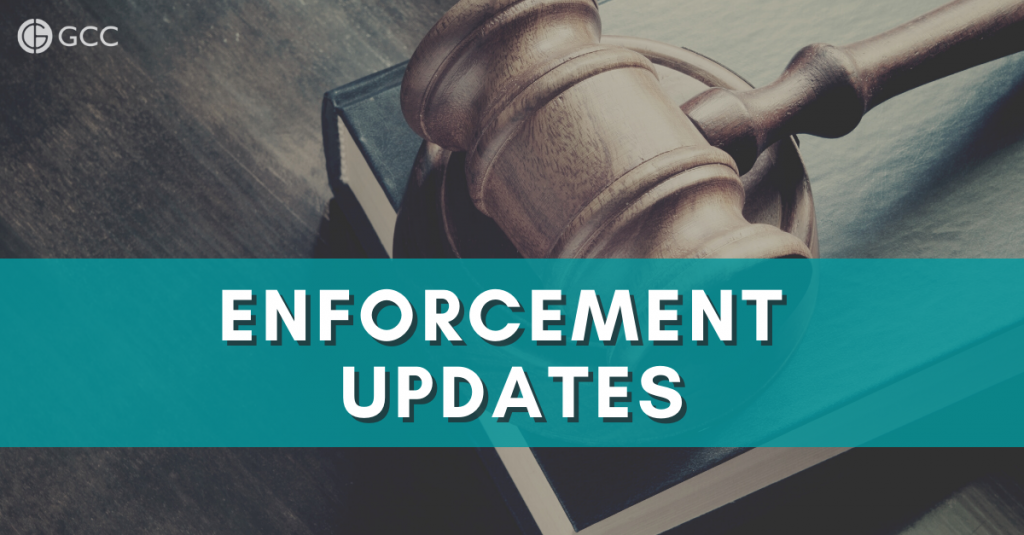enforcement update