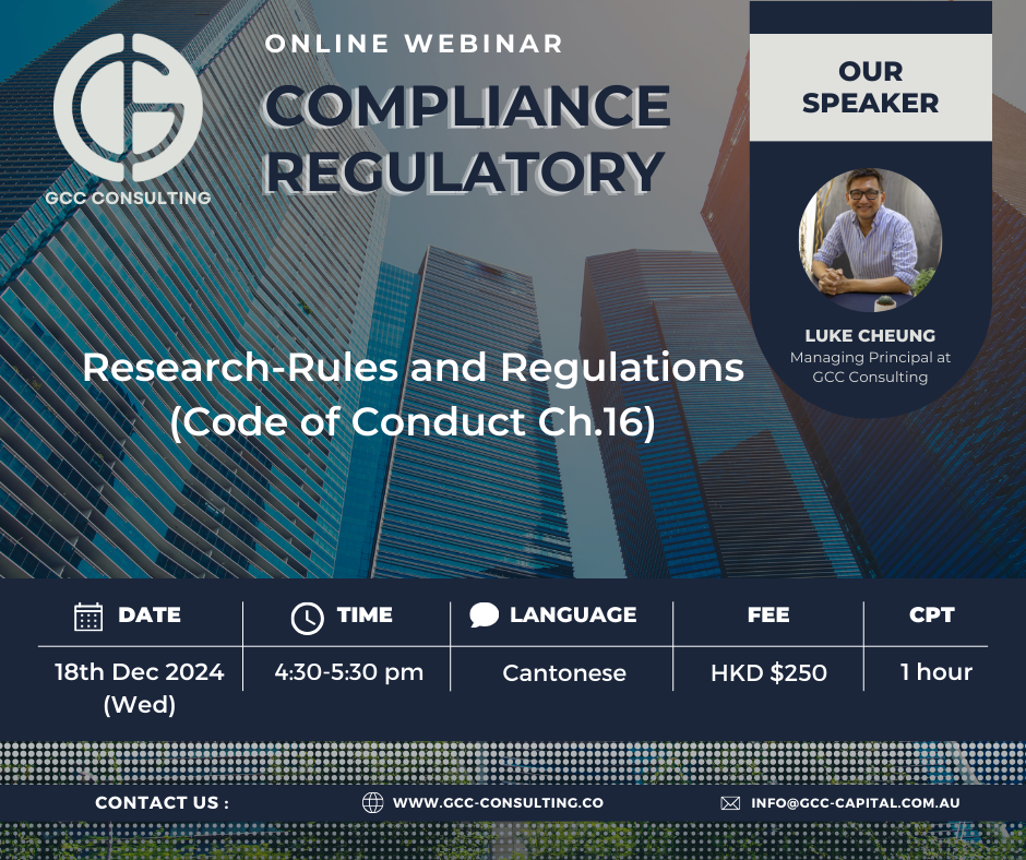 13 Code of conduct Ch.16